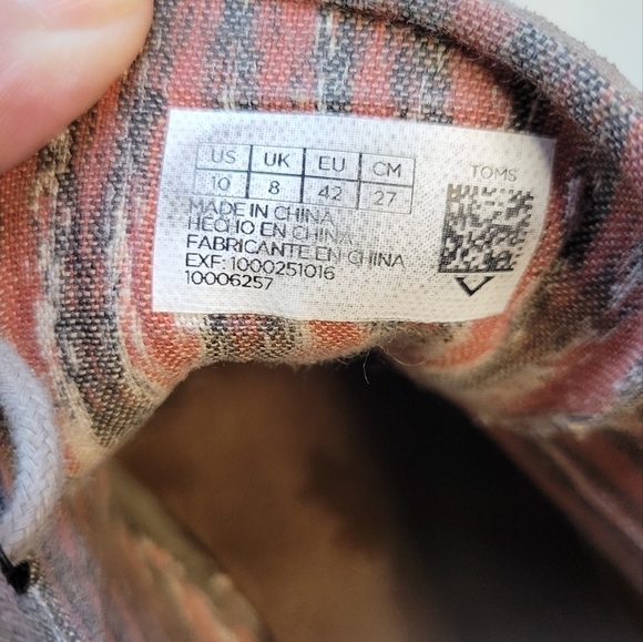 TOMS Taupe Desert Suede Wedge Ankle Boot - Picture 10 of 10